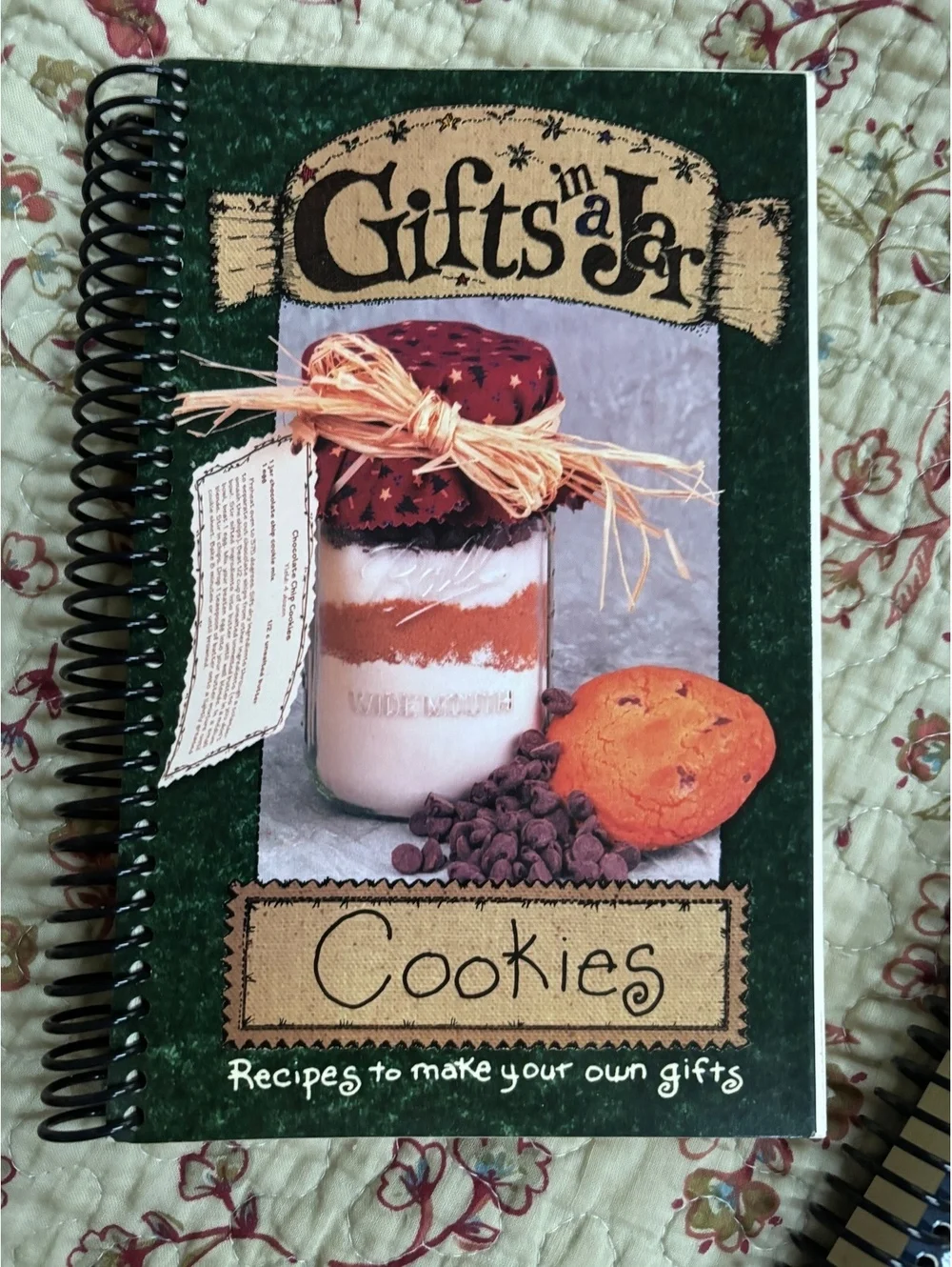Gifts in a Jar Recipe Books Set - Cookies, Bars & Brownies, Muffins & Breads